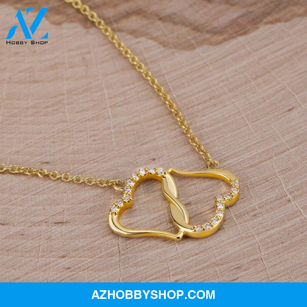(Wife) Last Everything - Solid Gold with Diamonds Necklace