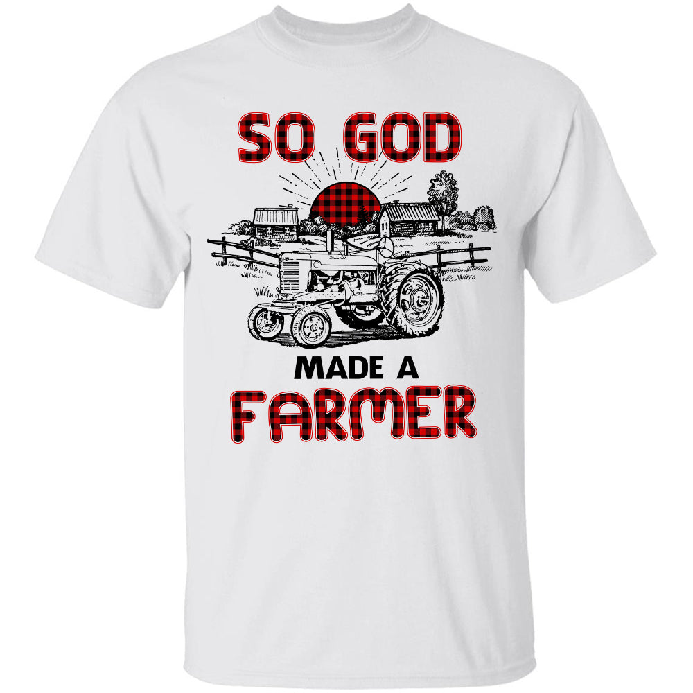Tractor - So God made farmer - Jesus Apparel