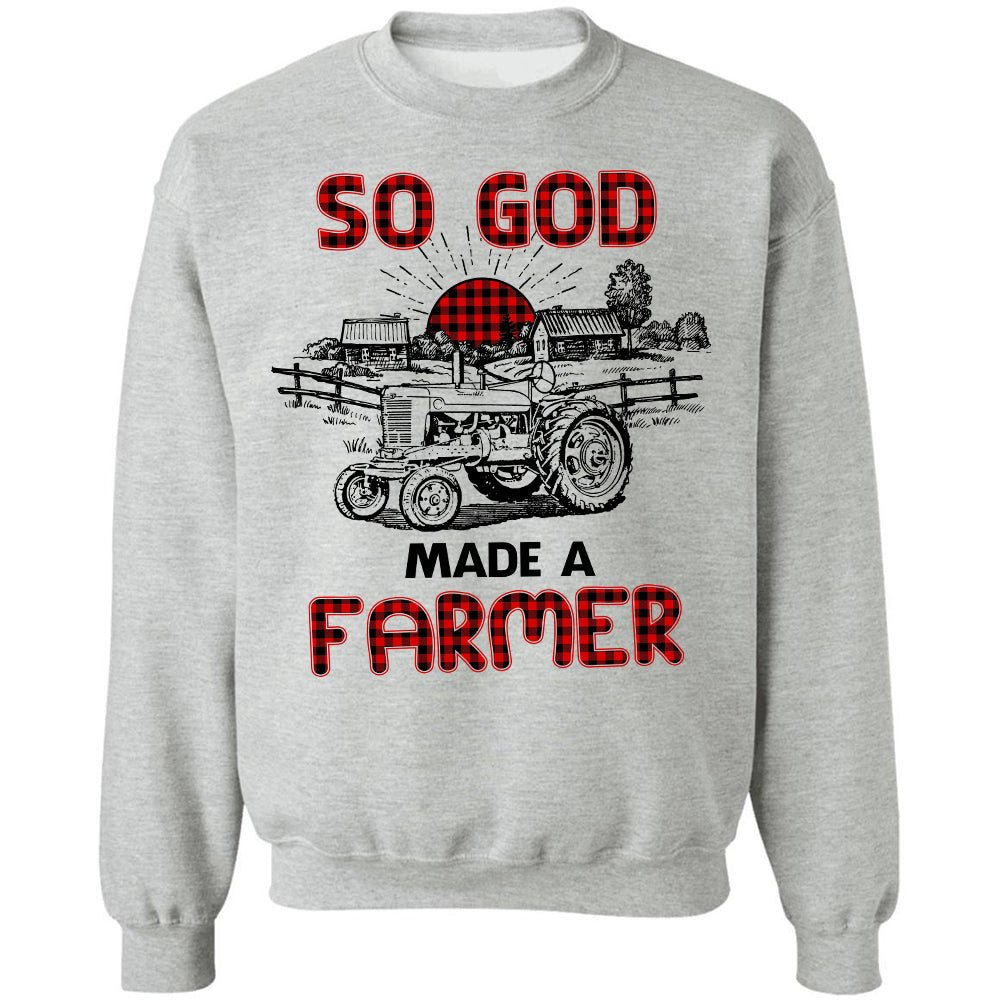 Tractor - So God made farmer - Jesus Apparel