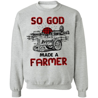 Tractor - So God made farmer - Jesus Apparel