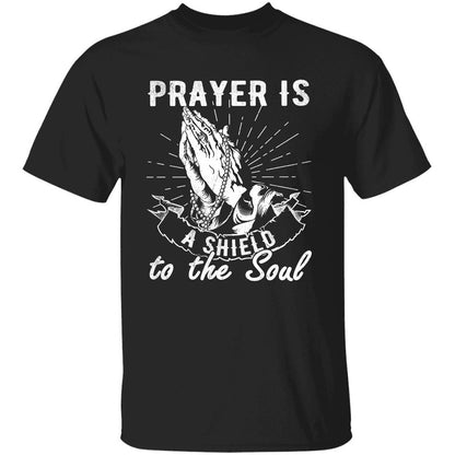 Praying hands, Prayer is a shield to the soul - Jesus Apparel