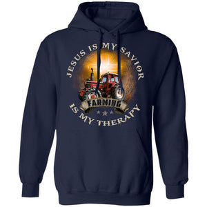 Farm drawing, Glow cross pattern, Jesus is my savior - Jesus Apparel