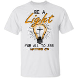 Light bulb, Be a light for all to see - Jesus Apparel