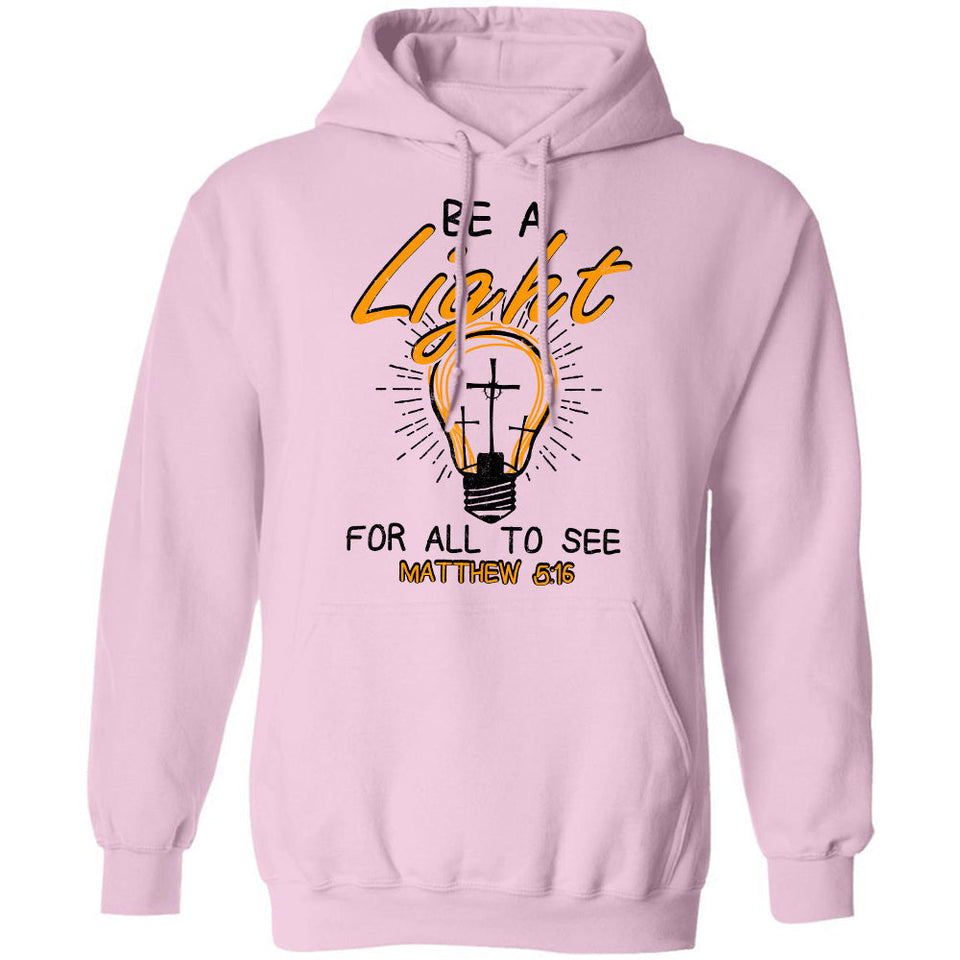 Light bulb, Be a light for all to see - Jesus Apparel