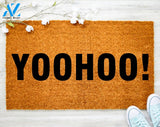 YOOHOO You're Here Doormat Address Location Door mat Housewarming Doormat Coir doormat Gifts Porch Decor