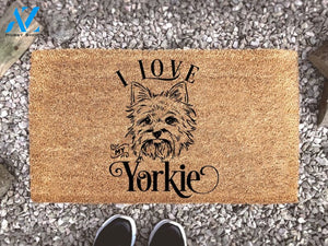 Yorkie Doormat - Dog Lover Gift - Dog Decor - Pet - Yorkie Gifts