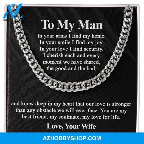 You Are Home To My Man Cuban Chain