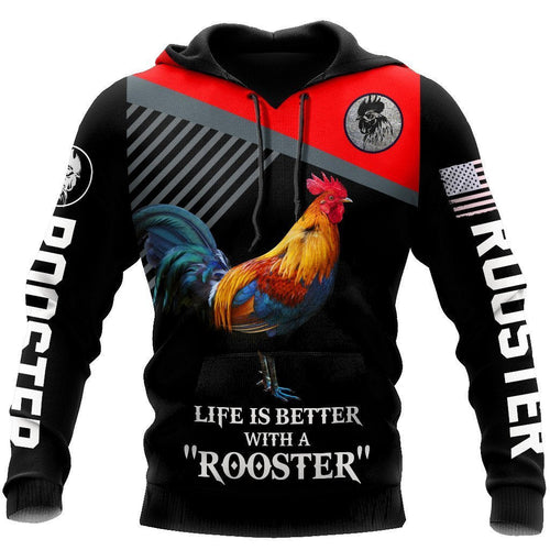 Like A Rooster All Over Print Unisex Hoodie