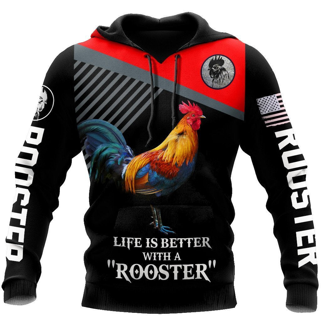 Like A Rooster All Over Print Unisex Hoodie