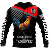 Like A Rooster All Over Print Unisex Hoodie