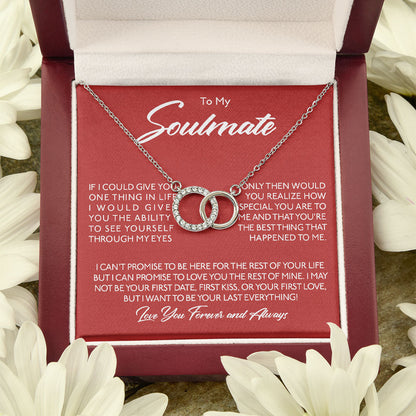 To My Soulmate Necklace Gift - Wife Girlfriend Woman Necklace How Special You Are To Me Forever Love Necklace LX019C