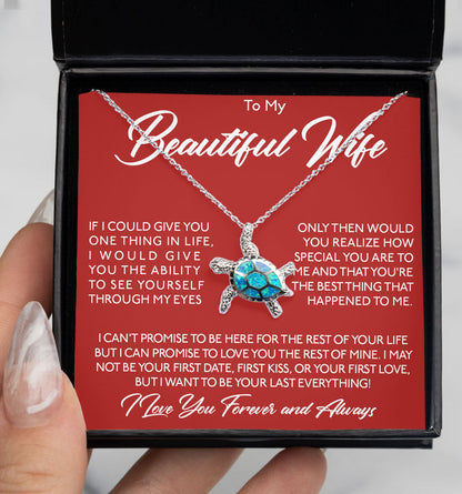 To My Soulmate Necklace Gift - Wife Girlfriend Necklace How Special You Are To Me Forever Love Knot, Eternal Hope, Alluring Necklace LX060C