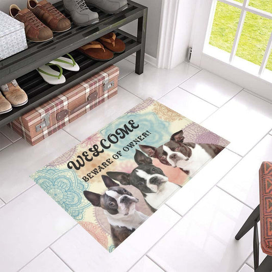Boston Terrier Doormat