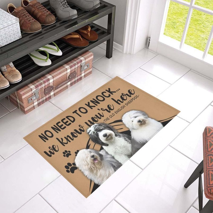 Old English Sheepdog Doormat