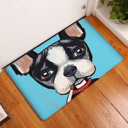 Boston Terrier Dog Doormat