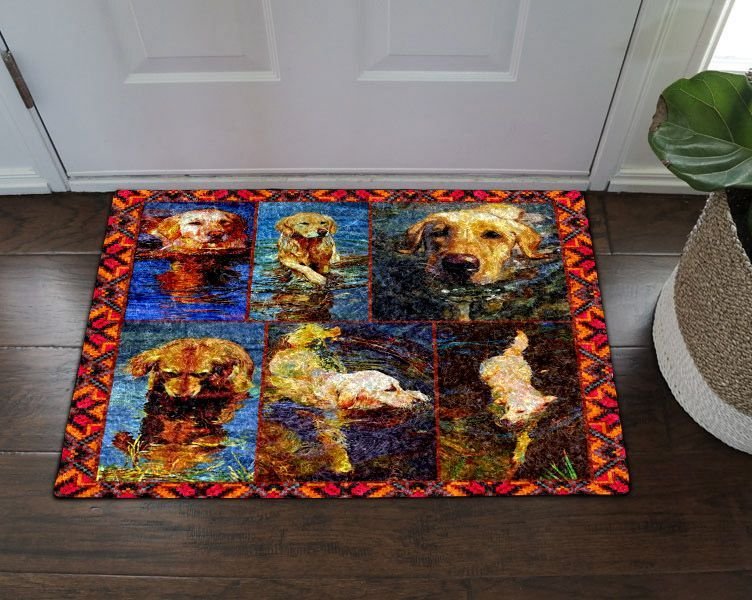 Golden Retriever Dog Doormat