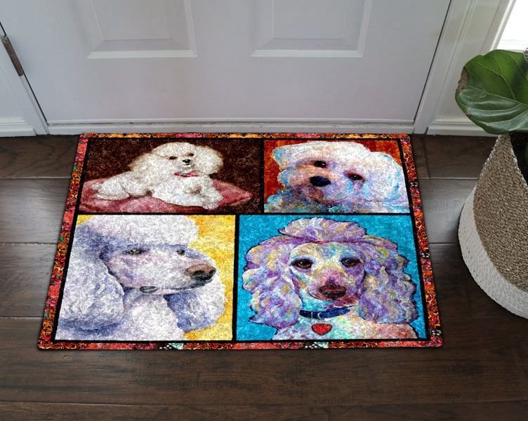 Poodle Dog Doormat