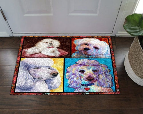 Poodle Dog Doormat