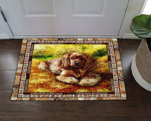 Cocker Spaniel Dog Doormat