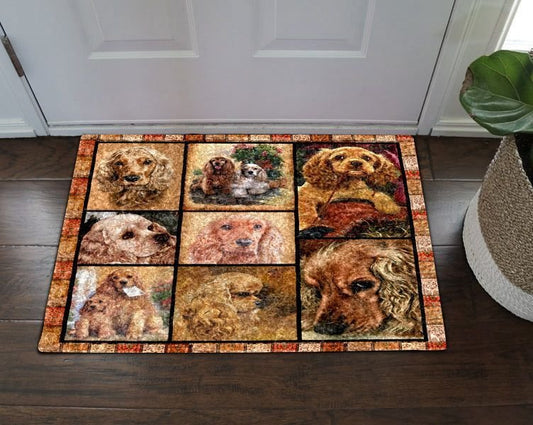 Cocker Spaniel Dog Doormat