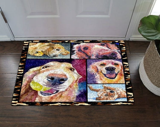 Golden Retriever Dog Doormat