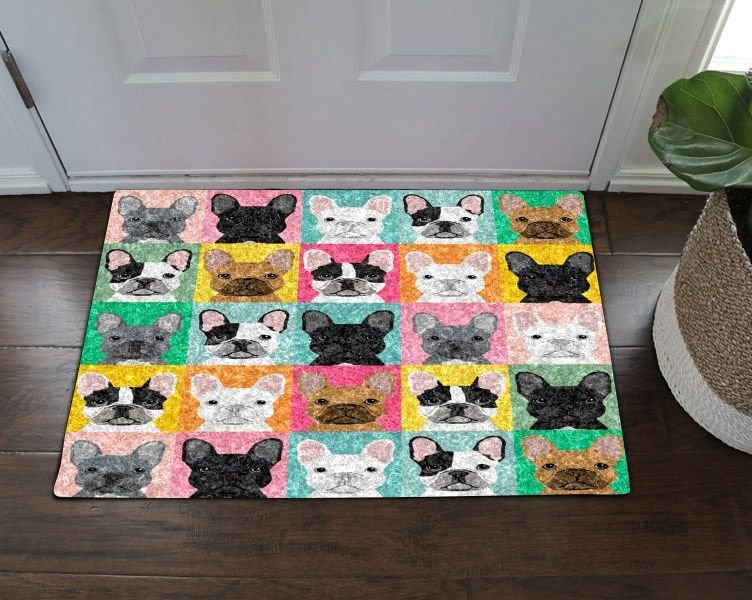 French Bulldog Doormat