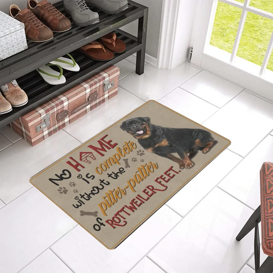 Rottweiler Feet Doormat