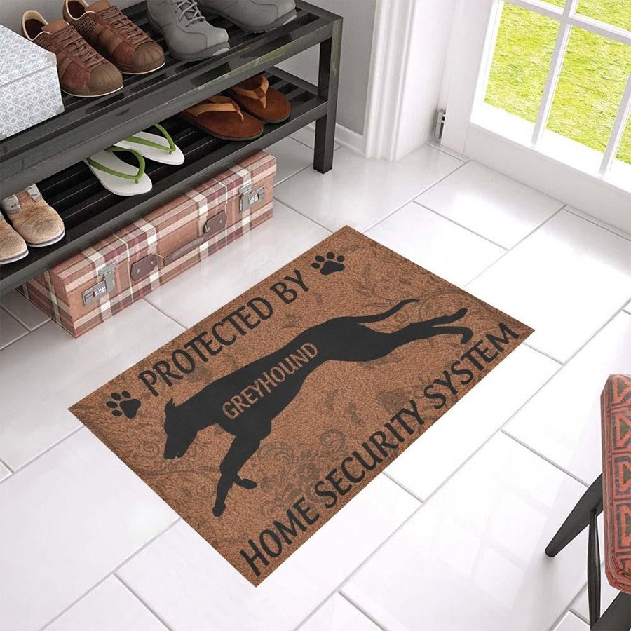 Greyhound Protected Doormat
