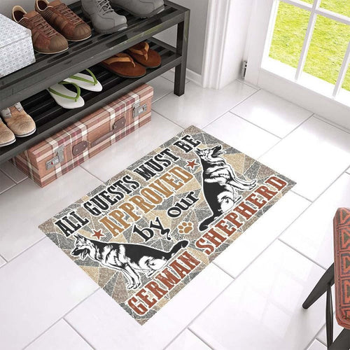 German Shepherd Guests Doormat