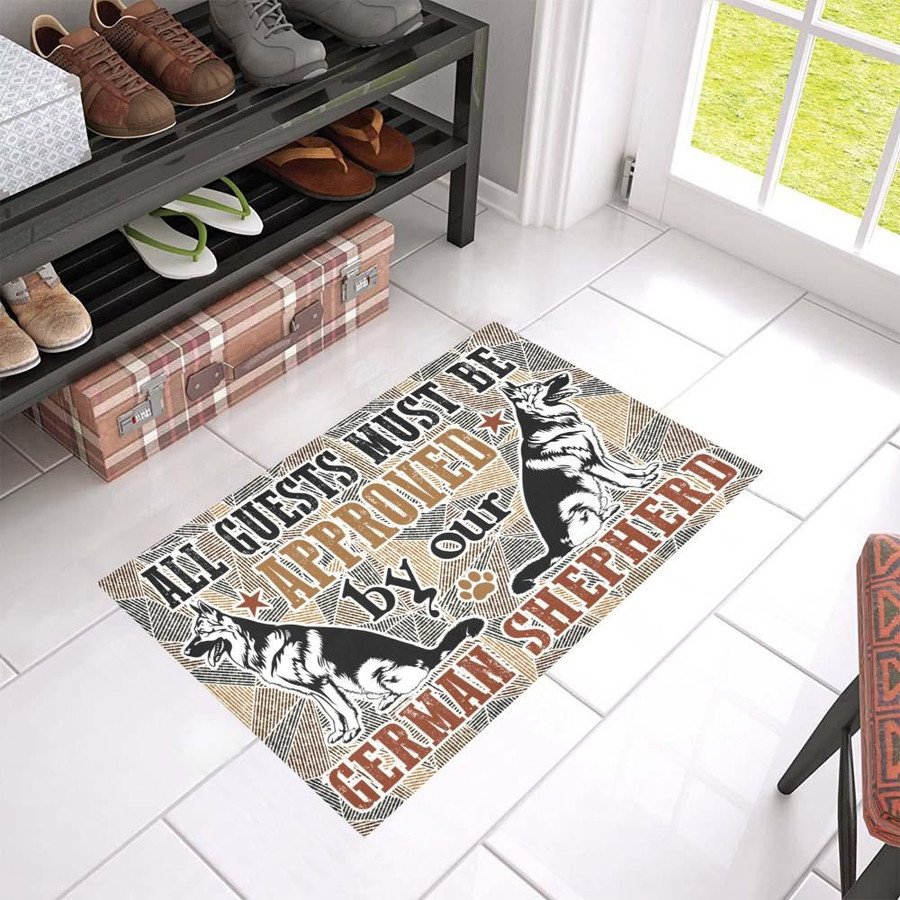 German Shepherd Guests Doormat