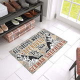German Shepherd Guests Doormat