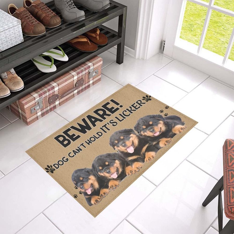 Rottweiler Beware Doormat
