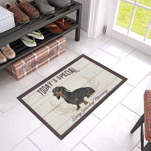 Dachshund Is Special Doormat