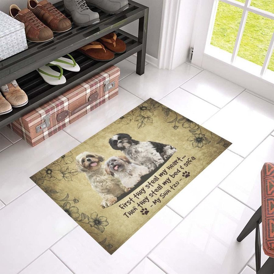 Shih Tzu Stealer Doormat