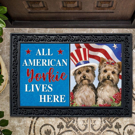 Yorkshire Terrier American Pride Doormat