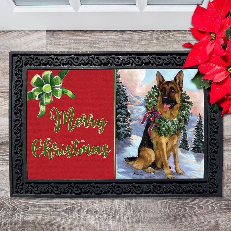 German Shepherd Doormat