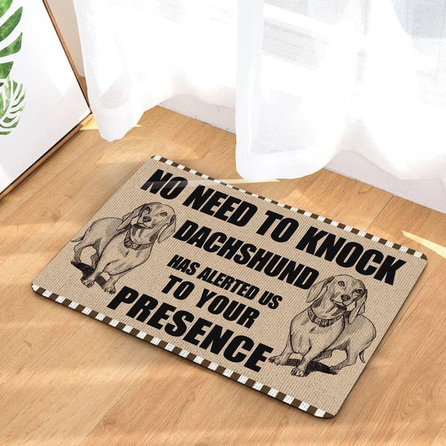 Dachshunno Neeto Knock Dachshund Doormat