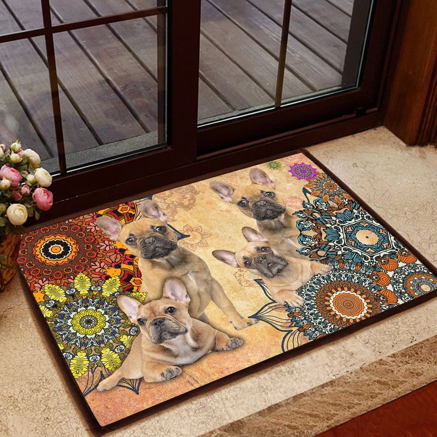 Amazing French Bulldog Dog Doormat