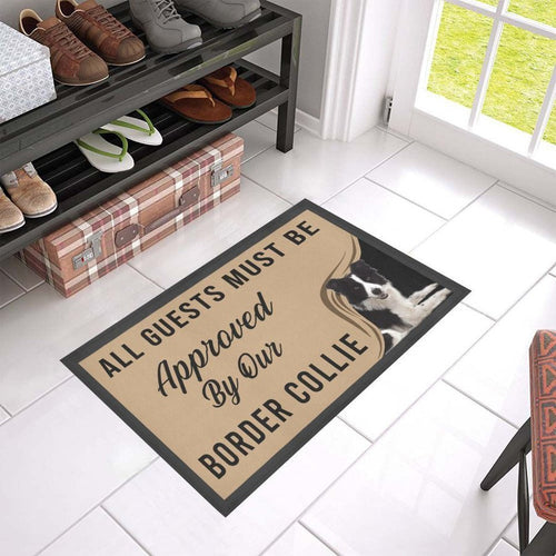 Border Collie Doormat