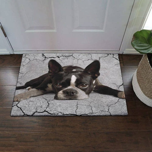 Boston Terrier Dog Doormat