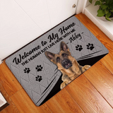 German Shepherd Welcome Doormat