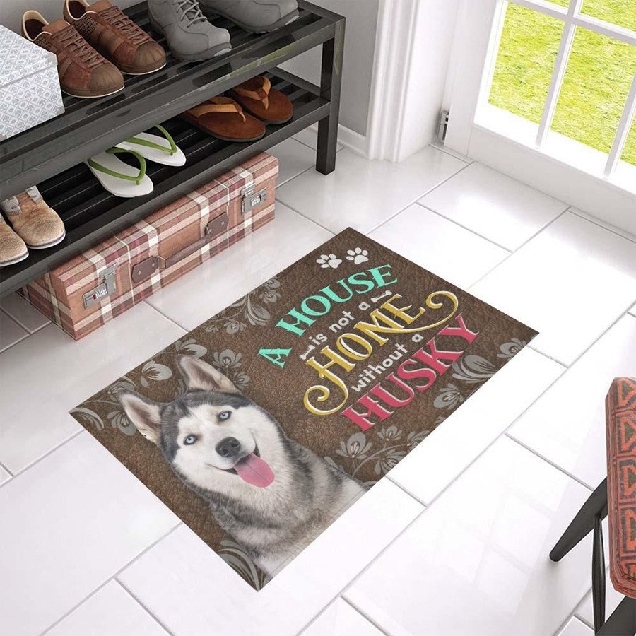 Siberian Husky Home Doormat