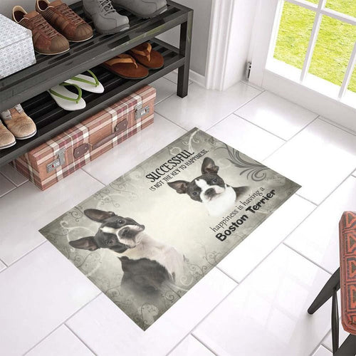 Boston Terrier Doormat