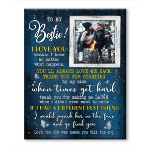 Custom Best Friend Gifts, Friend Photo Gift, Christmas Presents For Best Friends