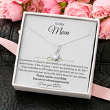 Necklace for Mom - To My Mom Necklace from Son, Daughter I Love You Forever And Always Alluring Beauty Necklace XL051L - TGV