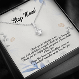 StepMom Necklace Thank you for believing in me, simply being you-you're a bonus mom Alluring Beauty Necklace XL045G - TGV