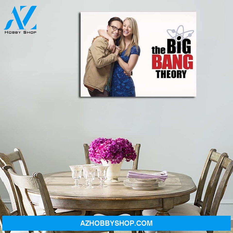 1 Panel Leonard Hofstadter And Penny Wall Art Canvas