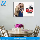 1 Panel Leonard Hofstadter And Penny Wall Art Canvas