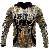 Hunting Gifts Deer Hunting Gifts Deer Hunting All Over Printed US Unisex Size Hoodie
