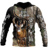 Hunting Gifts Deer Hunting Gifts All Over Printed Deer Hunting US Unisex Size Hoodie